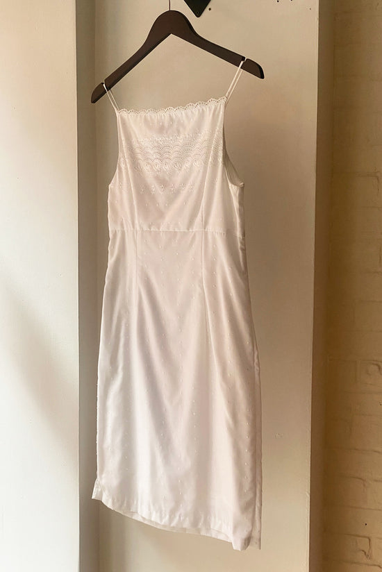 Load image into Gallery viewer, Vintage 90s Deadstock Eyelet Dress
