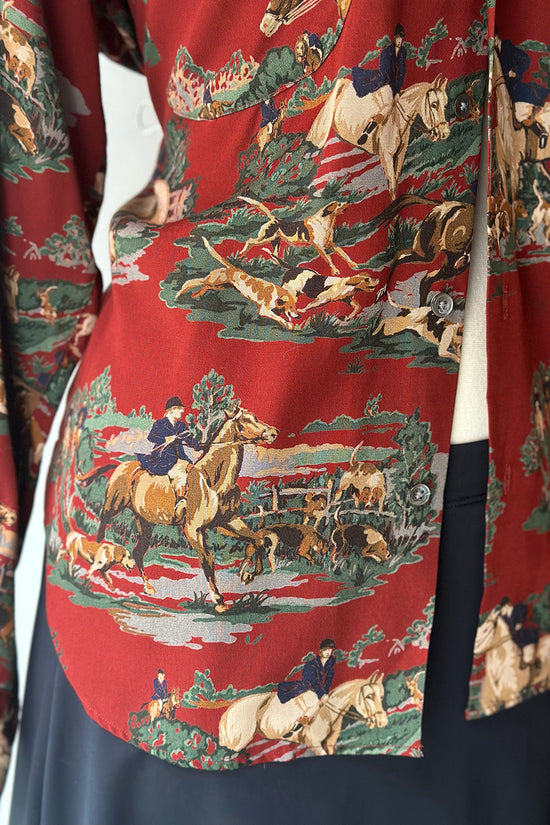 Load image into Gallery viewer, Vintage Ralph Lauren Red Equestrian Button Down
