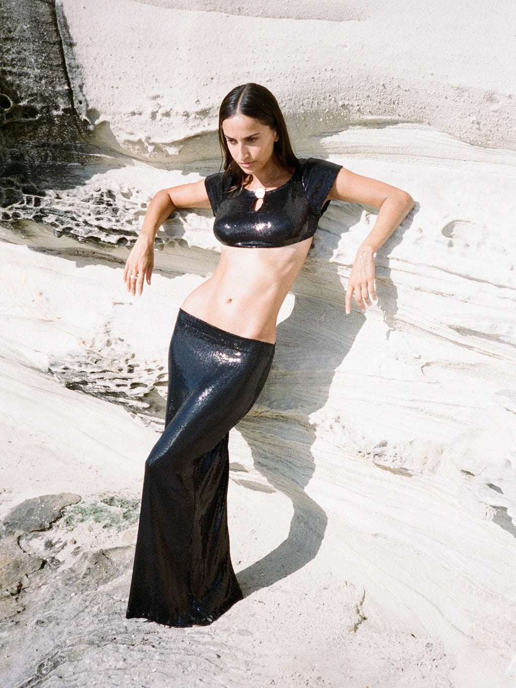 Buci Mermaid Sequin Skirt