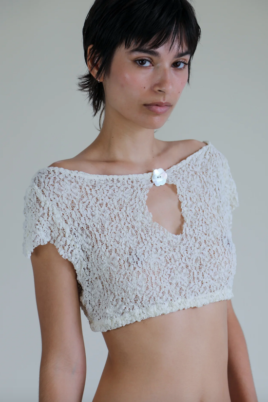Load image into Gallery viewer, Buci Deadstock Lace Top

