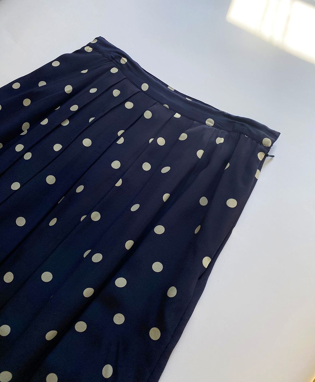 Vintage Bill Blass Silk Skirt & Popover Set