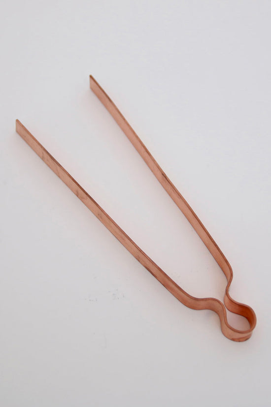 Copper Incense & Charcoal Tongs