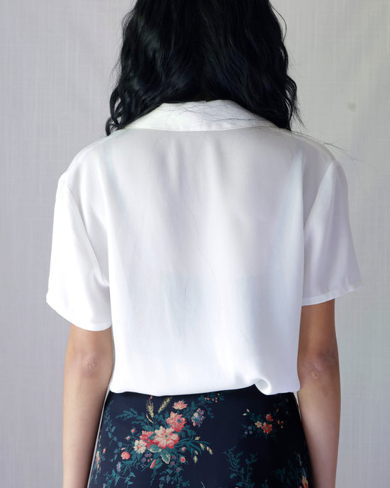 Load image into Gallery viewer, Vintage Laura Ashley Rose Embroidered Blouse
