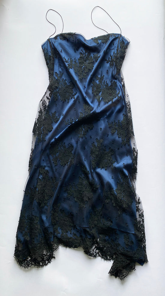 Load image into Gallery viewer, Vintage Deadstock Elie Tahari Lace Slip Dress
